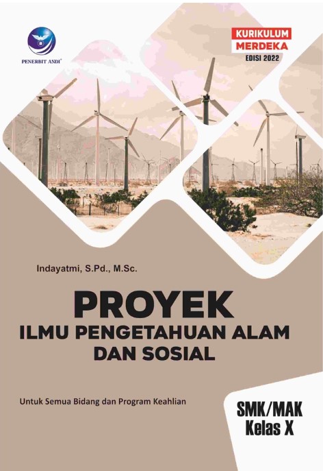 Buku Pelajaran Proyek IPAS X 2022 ( Andi )